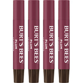 Burt's Bees Lip Shimmer Plum tube showcasing radiant color and moisture.