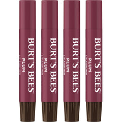 Burt's Bees Lip Shimmer Plum tube showcasing radiant color and moisture.