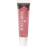 Burt's Bees Lip Shine Blush tube shows sheer pink color and shine