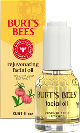 Burt's Bees Rosehip Face Oil bottle ready for daily hydration