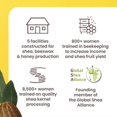 Burts Bees Shea Tropical Fruit Butter hand-application demonstrates quick absorption.