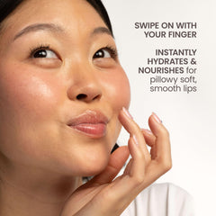 Vitamin E antioxidant-rich Burt's Bees formula moisturizes lips.