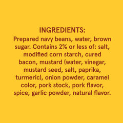 Bush's Best hickory-smoked bacon in beans – smoky flavor boost