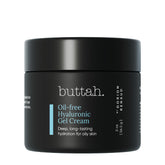 Buttah Skin by Dorion Renaud oil-free gel cream bottle delivering lightweight hydration.