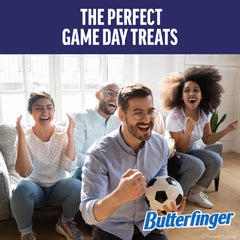 Butterfinger chocolate-coated full-size bar highlighting classic flavor