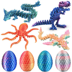 BUUFAN crystal dragon egg displays vibrant color for play and display.