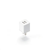 BWOGGJ 10W USB charger block front view powering iPhone and iPad safely