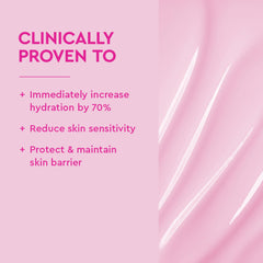 BYOMA Gel-Cream texture closeup showing lightweight, cooling feel