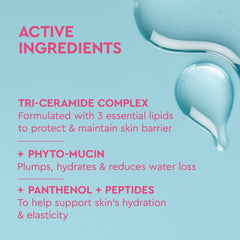 BYOMA Phyto-Mucin Glow Serum on skin delivers luminous makeup-ready base