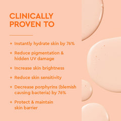 BYOMA SPF 30 Face Fluid leaves no white cast and provides balanced protection.