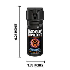 Byrna BGR MAX two-ounce spray – precise stream for accurate targeting.