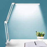 BZBRLZ LED Desk Lamp on a neat desk delivers bright, even task lighting.