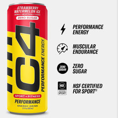C4 Energy Popsicle can side view highlights zero sugar and hydration support