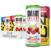 C4 Energy & Smart Energy variety pack front for daily sugar-free energy