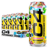 C4 Energy Cereal Killer can front view highlighting zero sugar and fruity cereal flavor.
