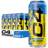 C4 Jolly Rancher Blue Raspberry can for quick preworkout energy