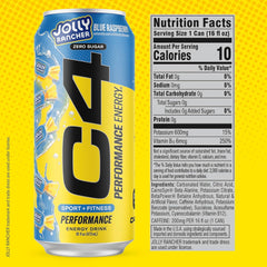 C4 Performance Energy watermelon bottle emphasizing fruity refreshment and energy.