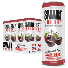 C4 Smart Energy Black Cherry bottle delivers sugar-free energy for daily focus.