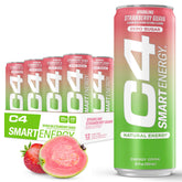 C4 Smart Energy Strawberry Guava bottle ready for a refreshing boost
