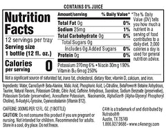 C4 Ultimate bottle pour showcasing on-the-go energy.