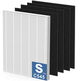 Cabiclean C545 HEPA filter front view for efficient air purification