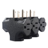 Cable Matters ETL-listed 3-prong outlet splitter provides safe power for multiple devices