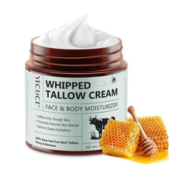 Cacukn whipped beef tallow face jar delivering deep hydration for the skin.