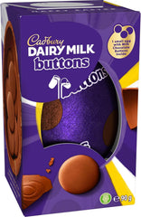 Bag of Cadbury Dairy Milk Buttons included with Easter Egg for extra indulgence.