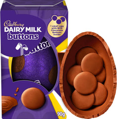 Cadbury Dairy Milk Easter Egg shell with creamy chocolate, great for gifting.