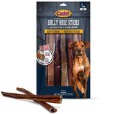 Cadet Bully Hide Sticks for large dogs, long-lasting chew for aggressive chewers.