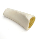 Cadet stuffed shin bone with bacon end provides a long-lasting chew for large dogs.