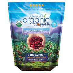 Cafe Don Pablo Subtle Earth 2lb bag shows organic beans for smooth home brewing