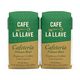 Cafe La Llave whole bean bag for premium Cuban espresso.