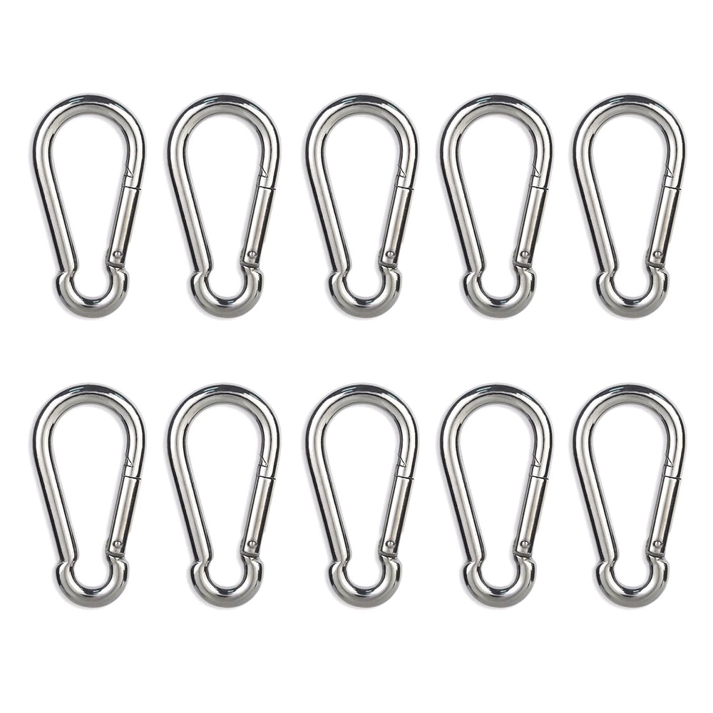 CAIDMOS carabiner clip, compact 2.36-inch design for easy key and gear attachment.