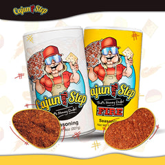 Cajun Two Step No Salt label on jar ideal for low sodium cooking