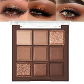 CAKAILA Neutral Nude Brown Smokey Palette cover shows elegant packaging and versatile shades