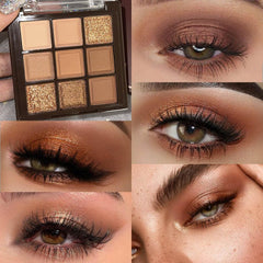 CAKAILA palette swatches reveal rich pigments for bold or natural looks