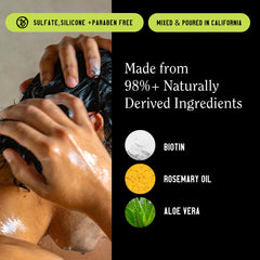 California Naturals Regro conditioner bottle highlights moisture.