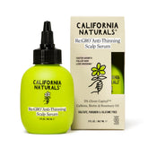 California Naturals Re:GRO serum bottle close-up showing the potent 5% Capixyl.