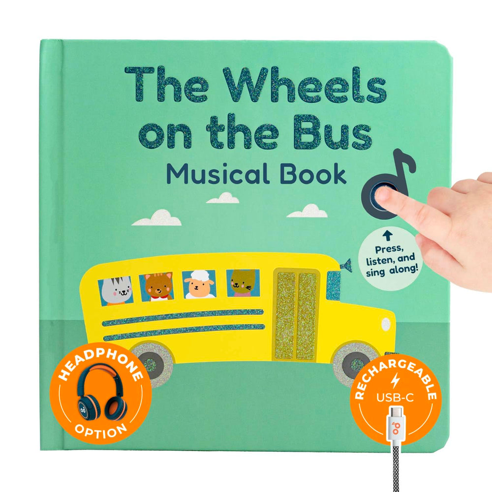 Cali's Books Wheels on the Bus scene with Montessori visuals to spark curiosity.