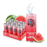 CALIWATER Watermelon Cactus Water bottle showing refreshing hydration on the go