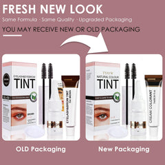Callmynm Lash Color Kit eyebrow application demonstrates precise, easy tinting for defined arches.