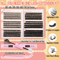 Calphdiar lash bond and seal for strong, durable adhesion