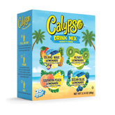 Calypso Singles To Go Island Wave packet dissolving in water for tropical refresh.