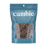 Cambie dark chocolate couverture 54.5% chips ideal for precise molding and enrobing