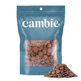 Cambie melting chocolate wafers for dipping with a silky melt and rich flavor.