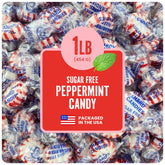 Cambie sugar-free peppermint hard candy pack for on-the-go snacking.
