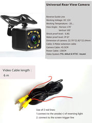 CAMECHO 12-LED night vision for clear imaging at night