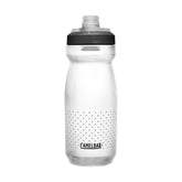 CamelBak Podium bottle cap close-up highlighting self-sealing action for spill-free hydration on rides.