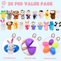 CAMIRUS family plush puppets ideal for Easter baskets and gifts